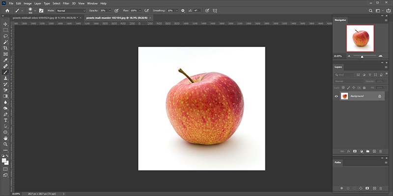 Open Both of the Images in Photoshop